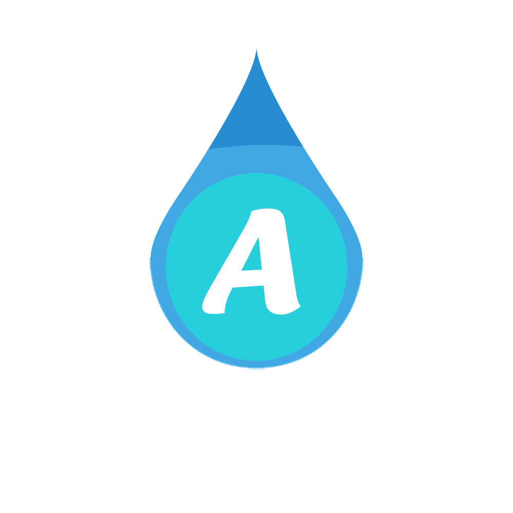 Aqua Pro Logo White